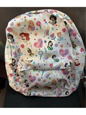 Disney Princess Backpack New with Tags Plastic